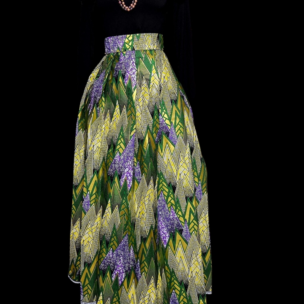 GLAM - Maxi Wrap Skirt